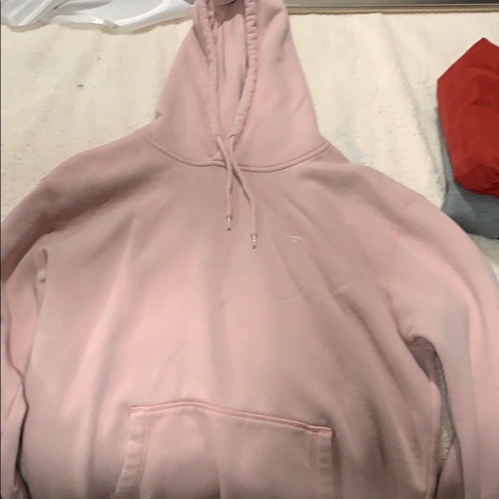 Pink hoodie from Hollister